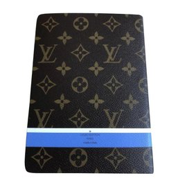 Louis Vuitton-Clemence-Notizbuch-Braun