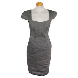 Leinenkleid mit Bleistift von Joseph Grau