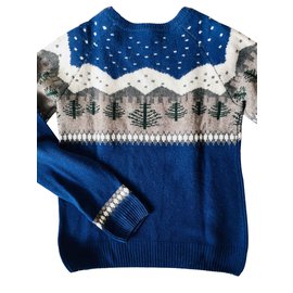 Autre Marque-Mira suéter de montaña-Azul