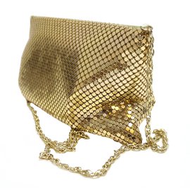Paco Rabanne-Goldene Handtasche-Golden