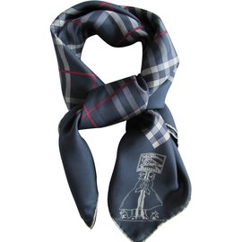 Burberry Sciarpe da uomo Blu