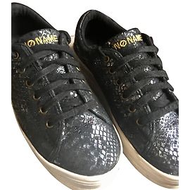 No Name Sneakers Black Silvery