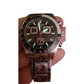 Tissot-Tissot Chronograph watch PRS516-Black
