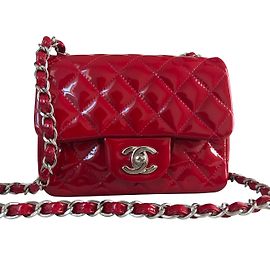 Chanel Mini bolso de solapa Roja