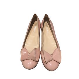 Bailarinas Pierre Darré de charol rosa Rosa