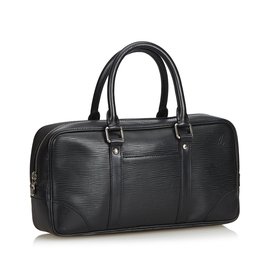 Louis Vuitton-Epi Vivienne Long MM-Black