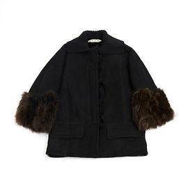 Marni PELLICCIA NERA FR38/40 Nero