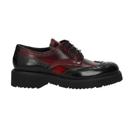 Prada shoes new Dark red