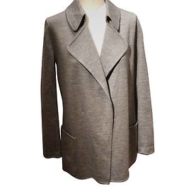 Giacca Hermès grigia taglia 38 Grigio