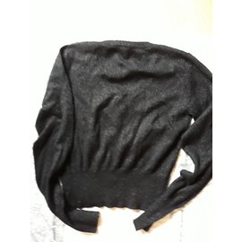 One step-Un paso de suéter / chaleco-Negro