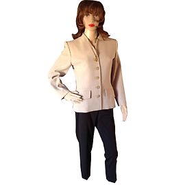 Yves Saint Laurent BLAZER BEIGE COL V CHYC Beige