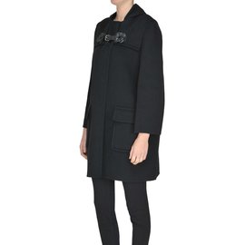 Fendi-Fendi coat new-Black