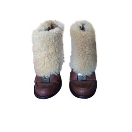 Patrick Cox Bottines Marron