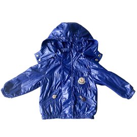 Moncler-Boy Coats Outerwear-Blue
