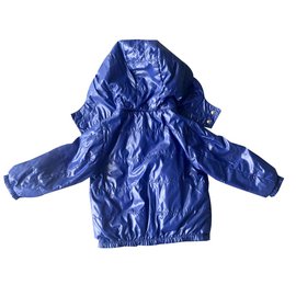 Moncler-Manteaux de garçon-Bleu