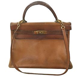 Hermès Kelly 32 Marrom
