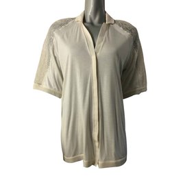 La Perla Rayon Shirt Eggshell Eggshell