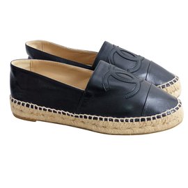 Chanel Espadrilles Black