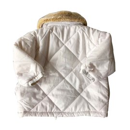 Baby Dior-Girl Coats outerwear-White
