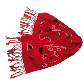 Jean Paul Gaultier-sciarpe-Rosso