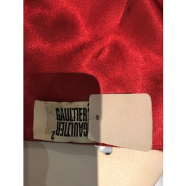 Jean Paul Gaultier-Schals-Rot
