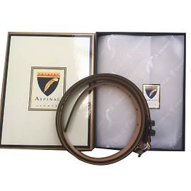Aspinal Of London Belts Black
