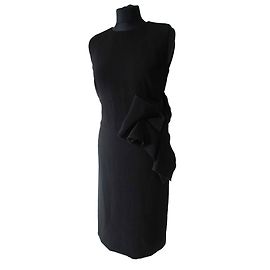 Bottega Veneta Kleider Schwarz