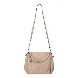 Louis Vuitton Babylone cadena BB cuero Mahina Beige