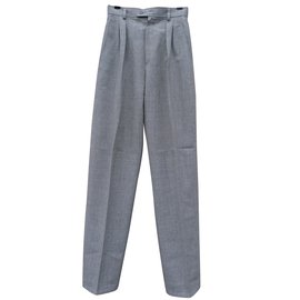 Yves Saint Laurent Pantalons, leggings Gris