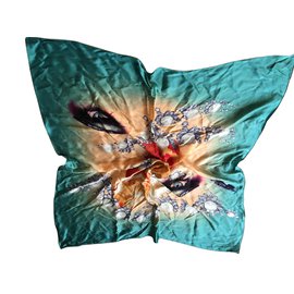Roberto Cavalli Sciarpe di seta Multicolore