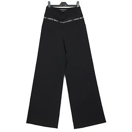Marithé et François Girbaud Taille haute pantalon large Noir