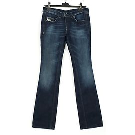 Los pantalones vaqueros DIESEL Bootcut como nuevo Doozy Cut W27 l32 Azul