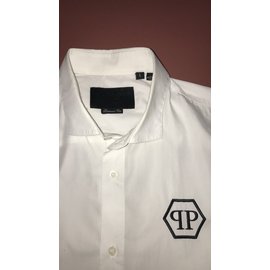 Philipp Plein-Camicia-Bianco