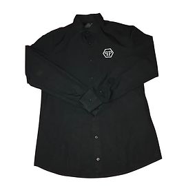 Camicia Philipp Plein in cotone nero L Nero