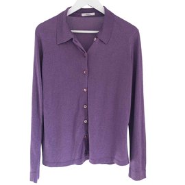 Strickjacke / Hemd von Rodier Lila