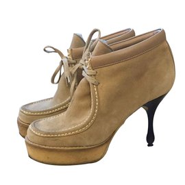 Marc Jacobs Bottines Marron
