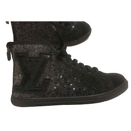 Louis Vuitton women's sneakers Dark grey
