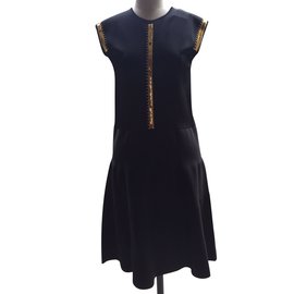 Louis Vuitton-Vestidos-Negro