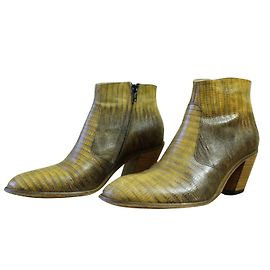 Free Lance Sandalias estilo bota Impresión de pitón