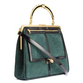Balmain pour H&M Handbags Dark green