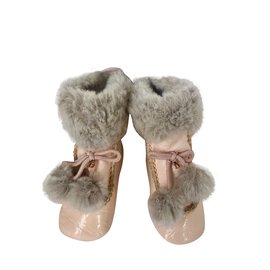 Baby Dior-Boots-Pink,Grey