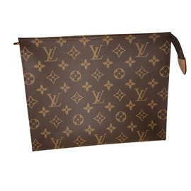 Louis Vuitton-Clutch bags-Caramel