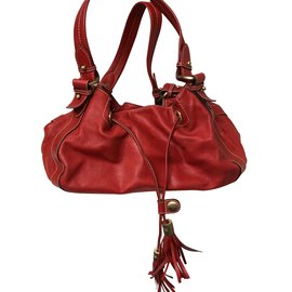sac Lancel Espiègle Rouge