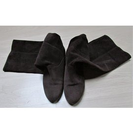 Comptoir Des Cotonniers-Boots-Dark brown