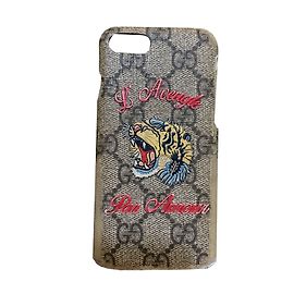 Gucci iPhone 8 Case The Blind Man For Love Beige Beige