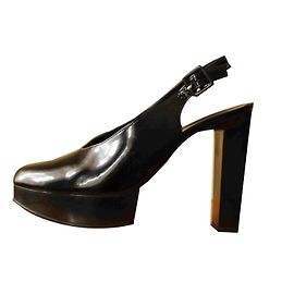 Robert Clergerie Patent Pumps Schwarz
