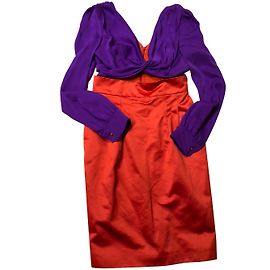 Gucci Silk Dress Multi Color Multiple colors