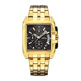 Diamstars-DIAMSTARS BRAND NEW MEN'S WATCH-Golden