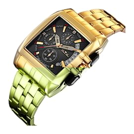 Diamstars-DIAMSTARS BRAND NEW MEN'S WATCH-Golden