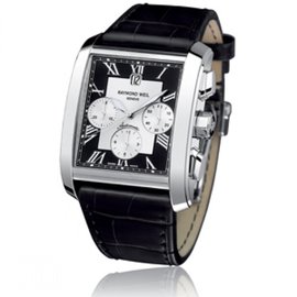 Raymond Weil-RELOJ DE PULSERA AUTOMÁTICO RAYMOND WEIL DON GIOVANNI HOMBRE-Negro